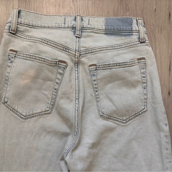 Abercrombie slim straight ultra high rise jeans size 4L - Picture 6 of 7